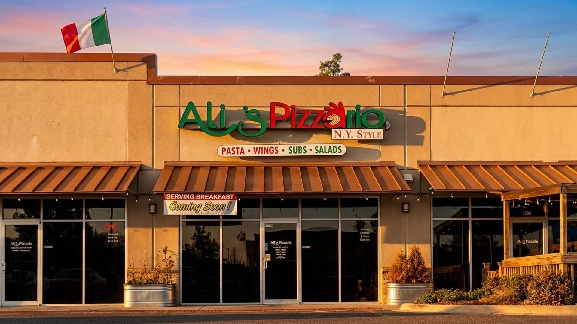 Fresh Pizza, Friendly Service