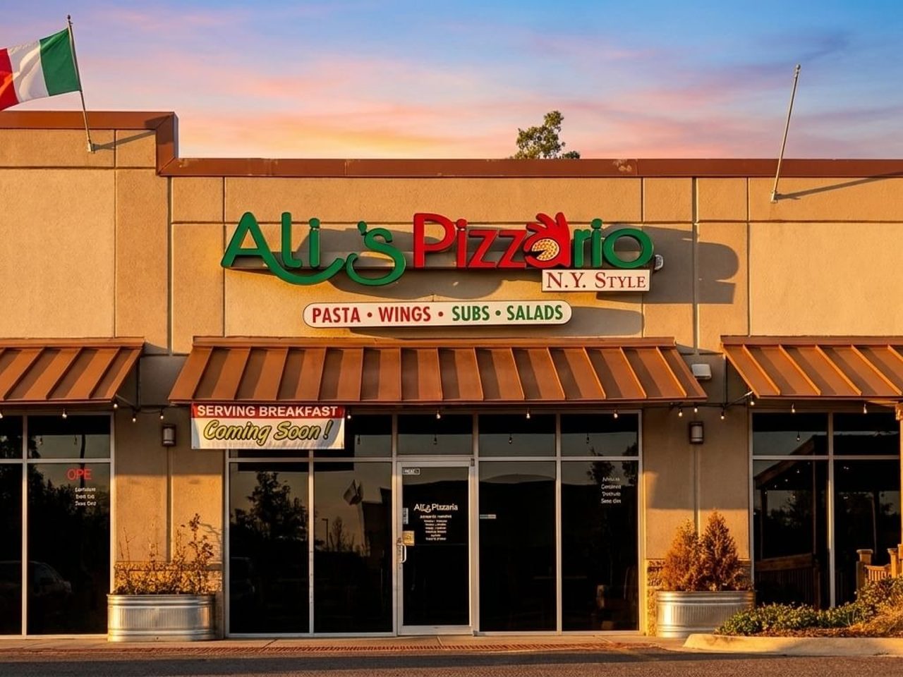 Fresh Pizza, Friendly Service