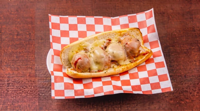 Meatball Parm Sub.