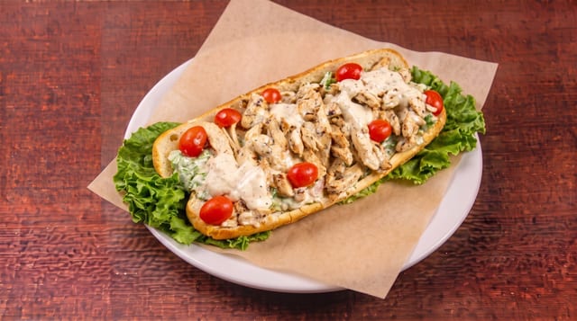 Chicken Caesar Sandwich.