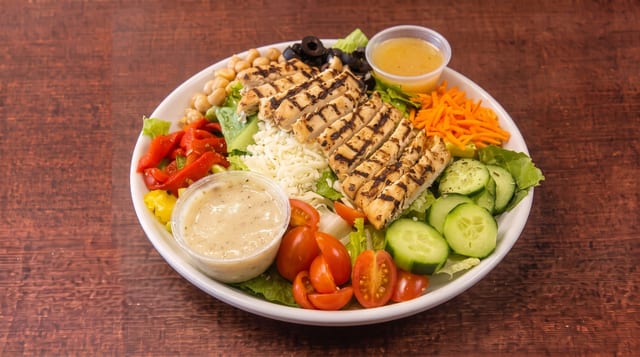 Grilled Chicken Salad.