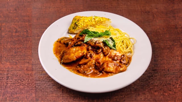 Chicken Marsala.