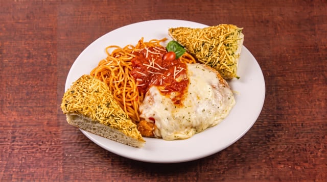 Chicken Parmigiana.