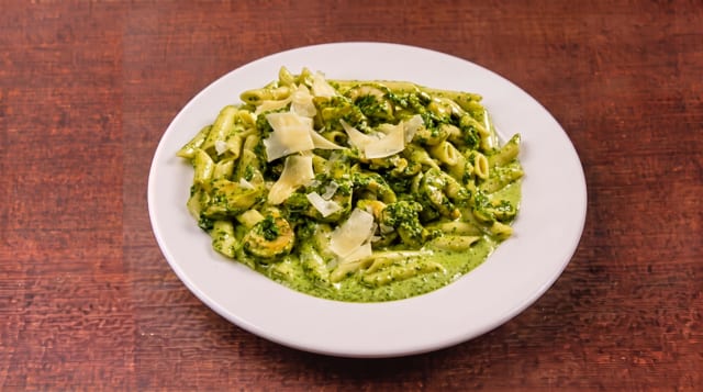 Shrimp Pesto.