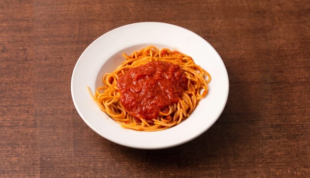Kid's Spaghetti with Tomato Sauce.