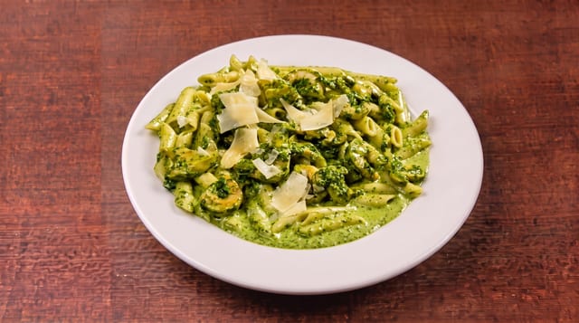 Shrimp Pesto.