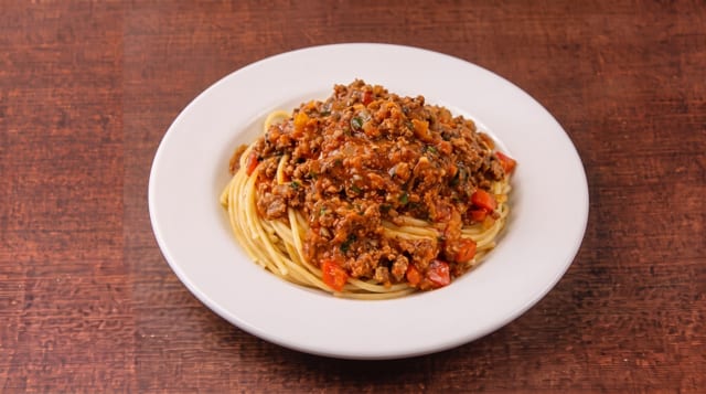 Spaghetti & Meat Sauce.