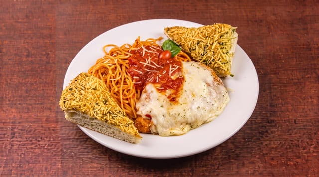 Chicken Parmigiana.