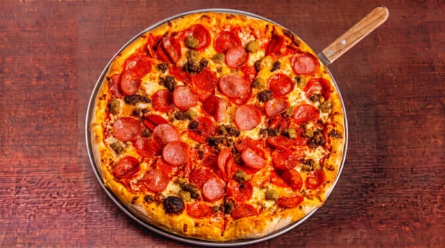 Meat Supreme Pizza.