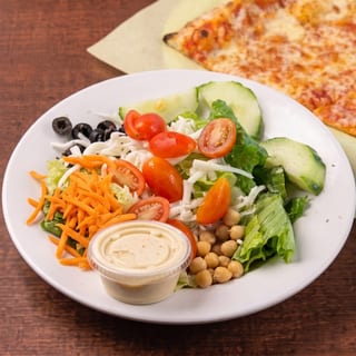 Lunch #2 One 1-Topping Slice, Salad, and Drink