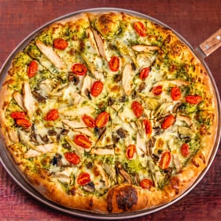 Chicken Pesto Pizza